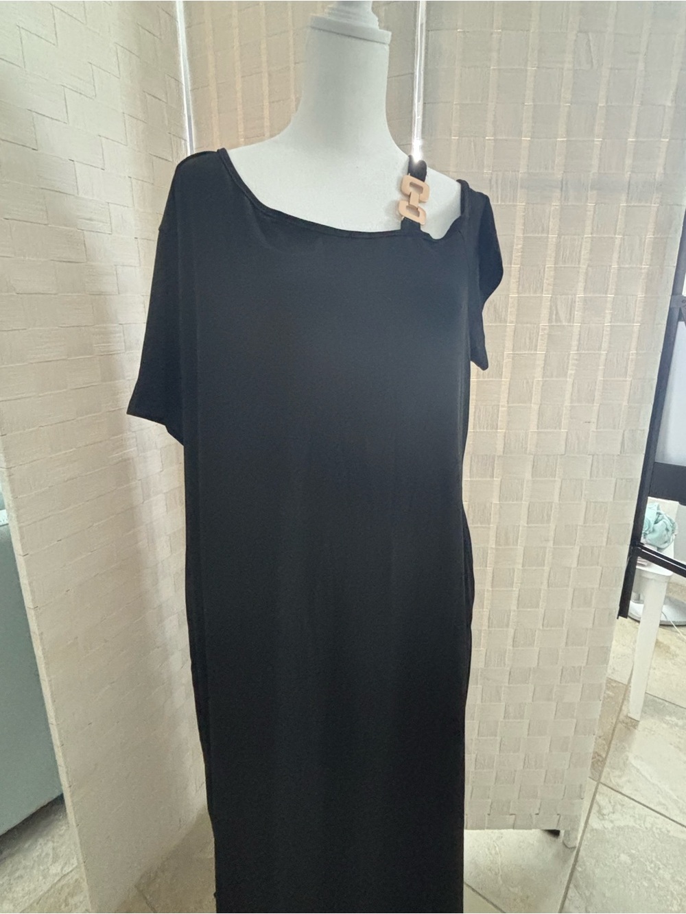 NWOT 2X SHEIN Curve Chain Maxi Dress